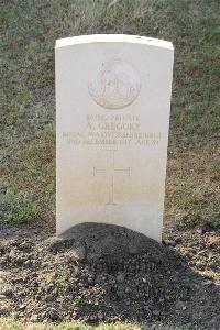 Ismailia War Memorial Cemetery - Gregory, A